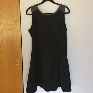 Sleeveless sweater dress